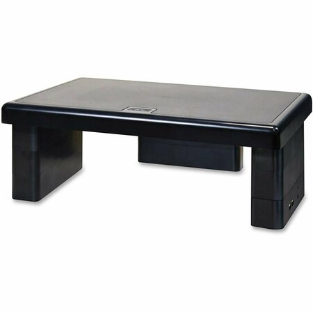 CB DISTRIBUTING USB Hub Monitor Stand - Black ST3193765